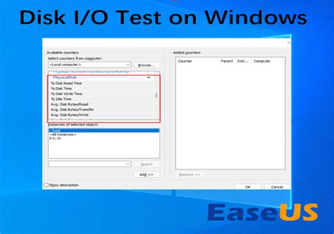 hard drive io test|How to Run Disk I/O Test on Windows .